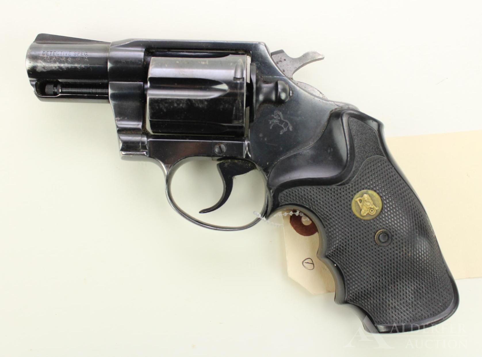 Colt Detective Special double action revolver.