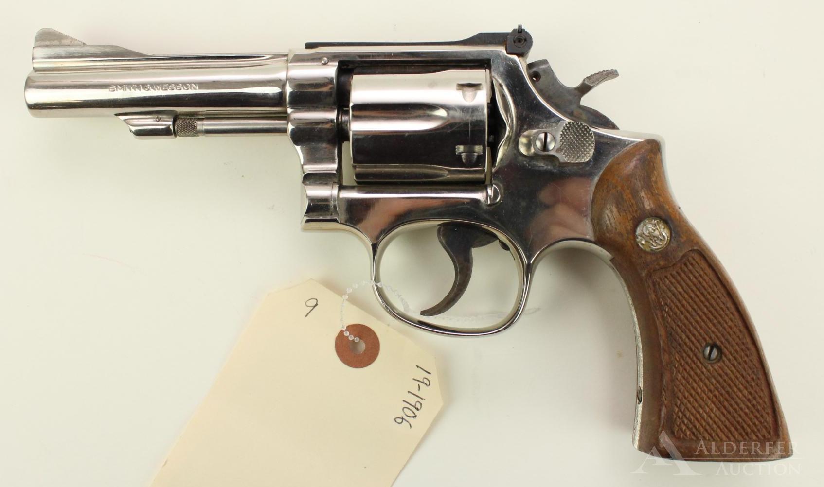 Smith & Wesson 15-3 double action revolver.