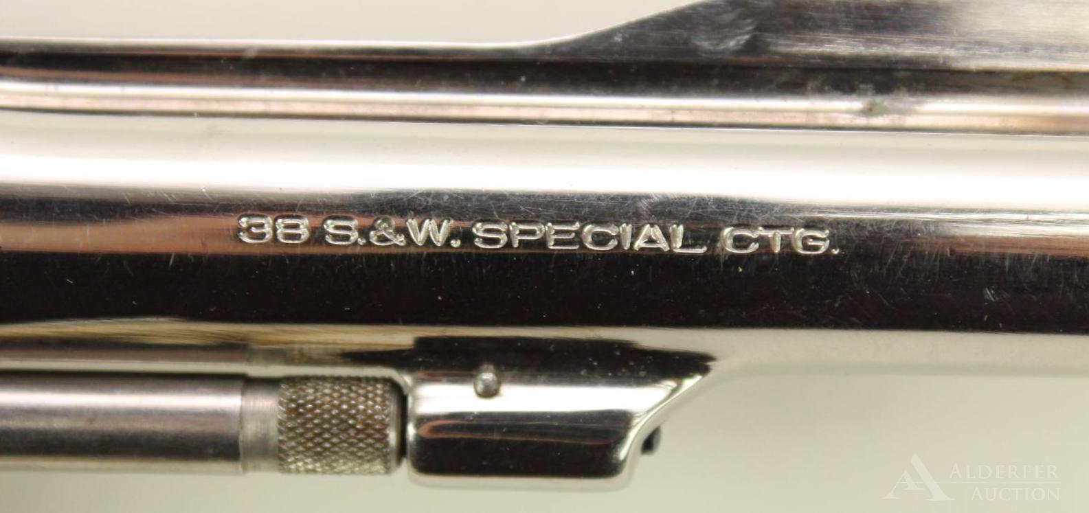 Smith & Wesson 15-3 double action revolver.