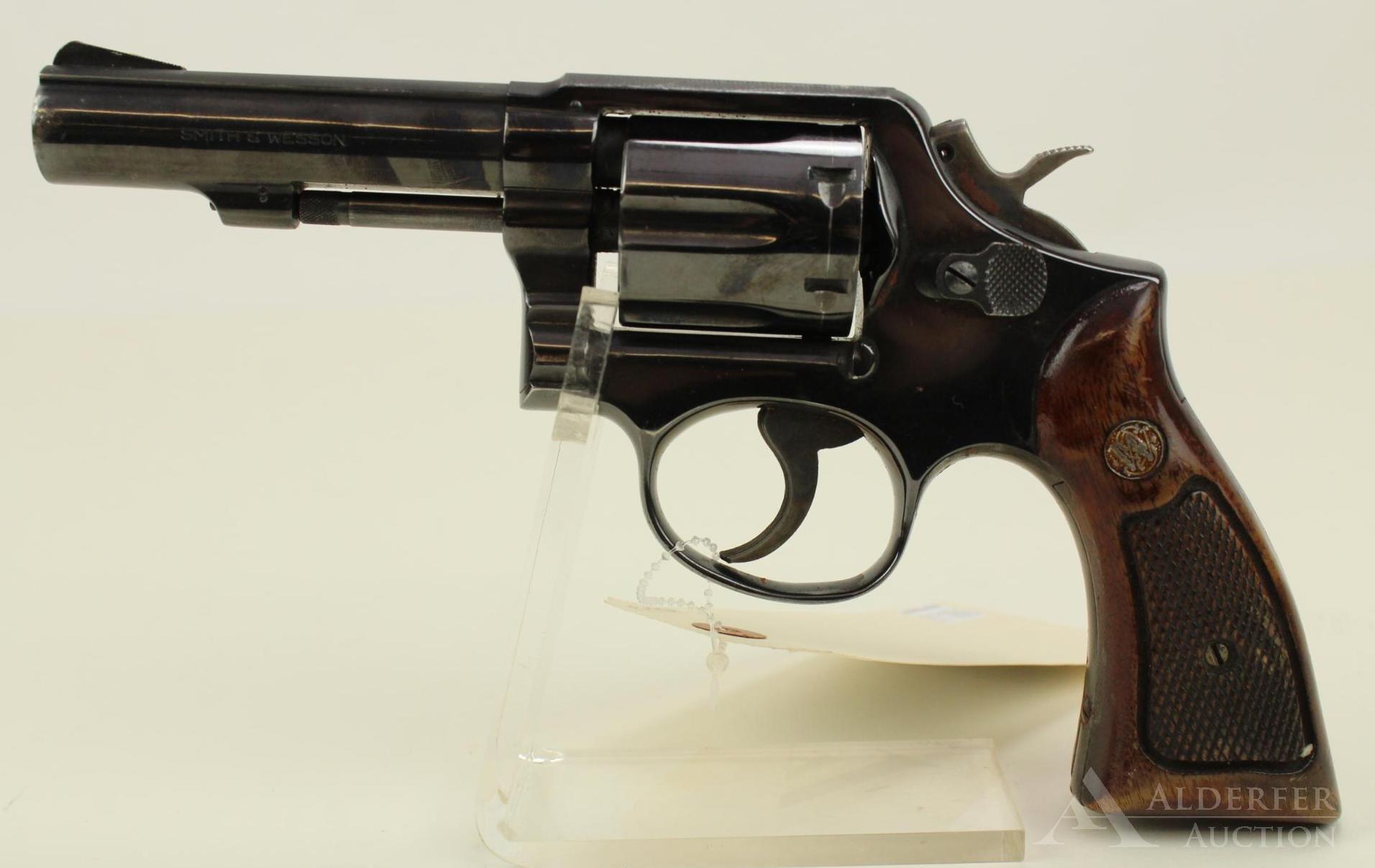 Smith & Wesson 10-6 double action revolver.