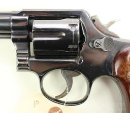 Smith & Wesson 10-6 double action revolver.