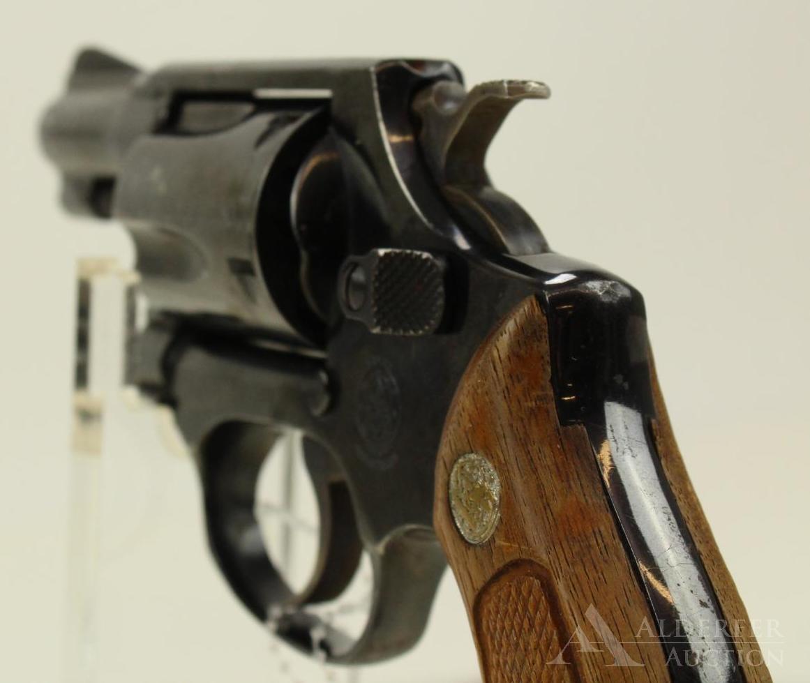 Smith & Wesson 36 Chief's Special double action revolver.