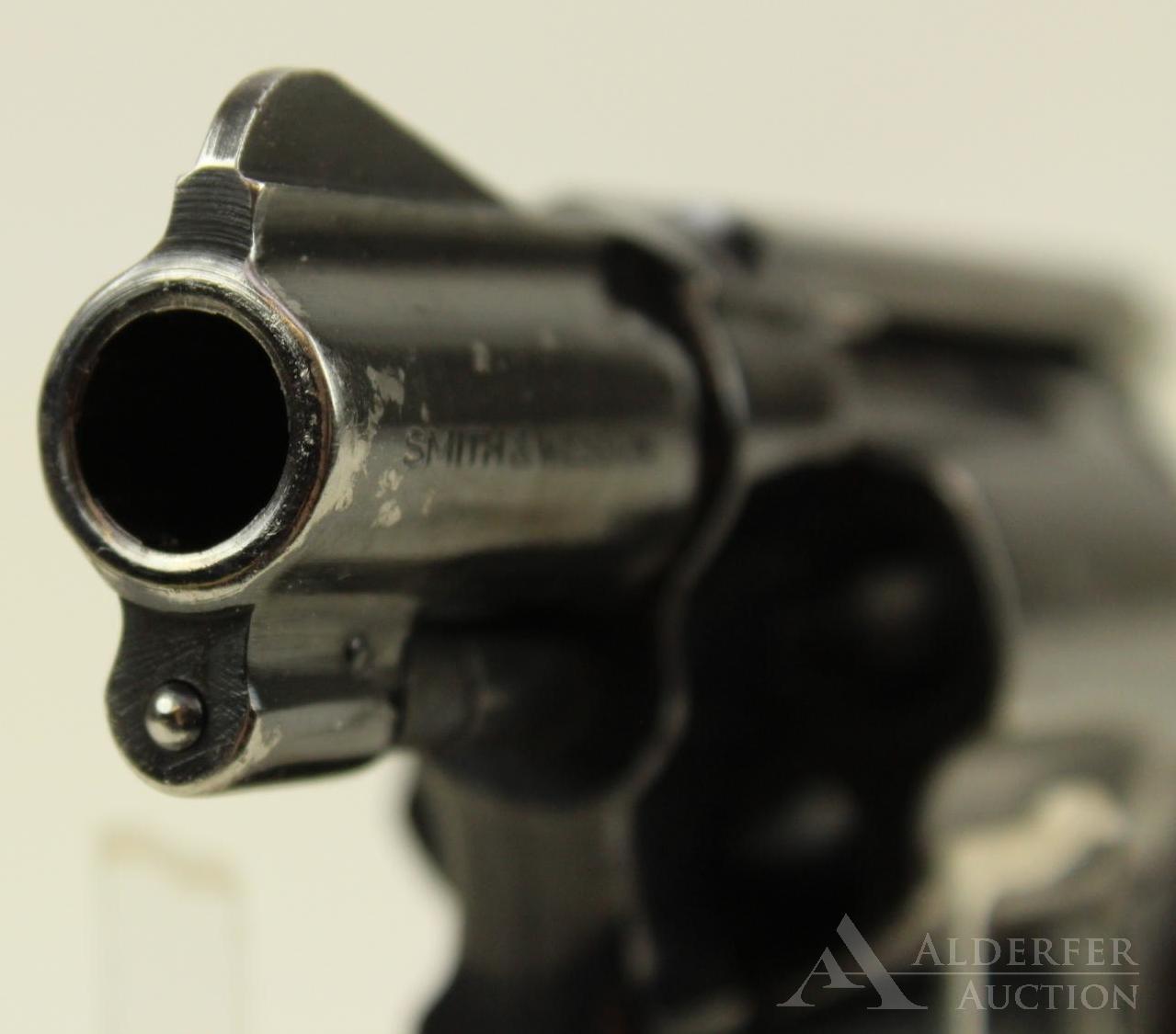 Smith & Wesson 36 Chief's Special double action revolver.