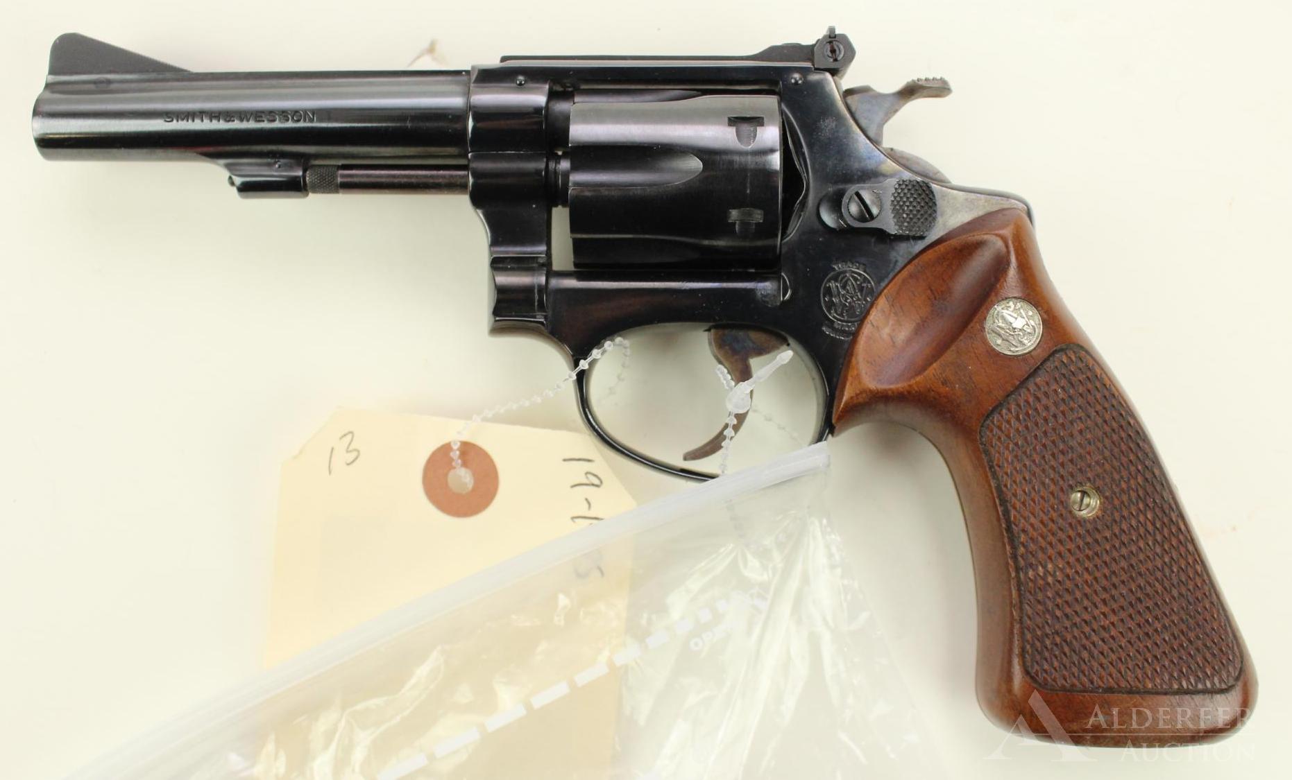 Smith & Wesson 34-1 double action revolver.