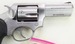 Ruger SP101 double action revolver.