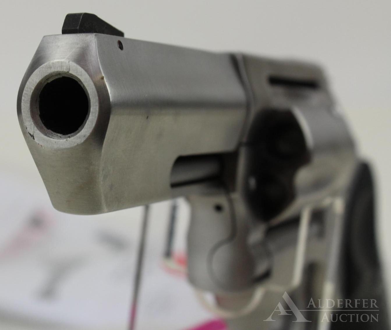 Ruger SP101 double action revolver.