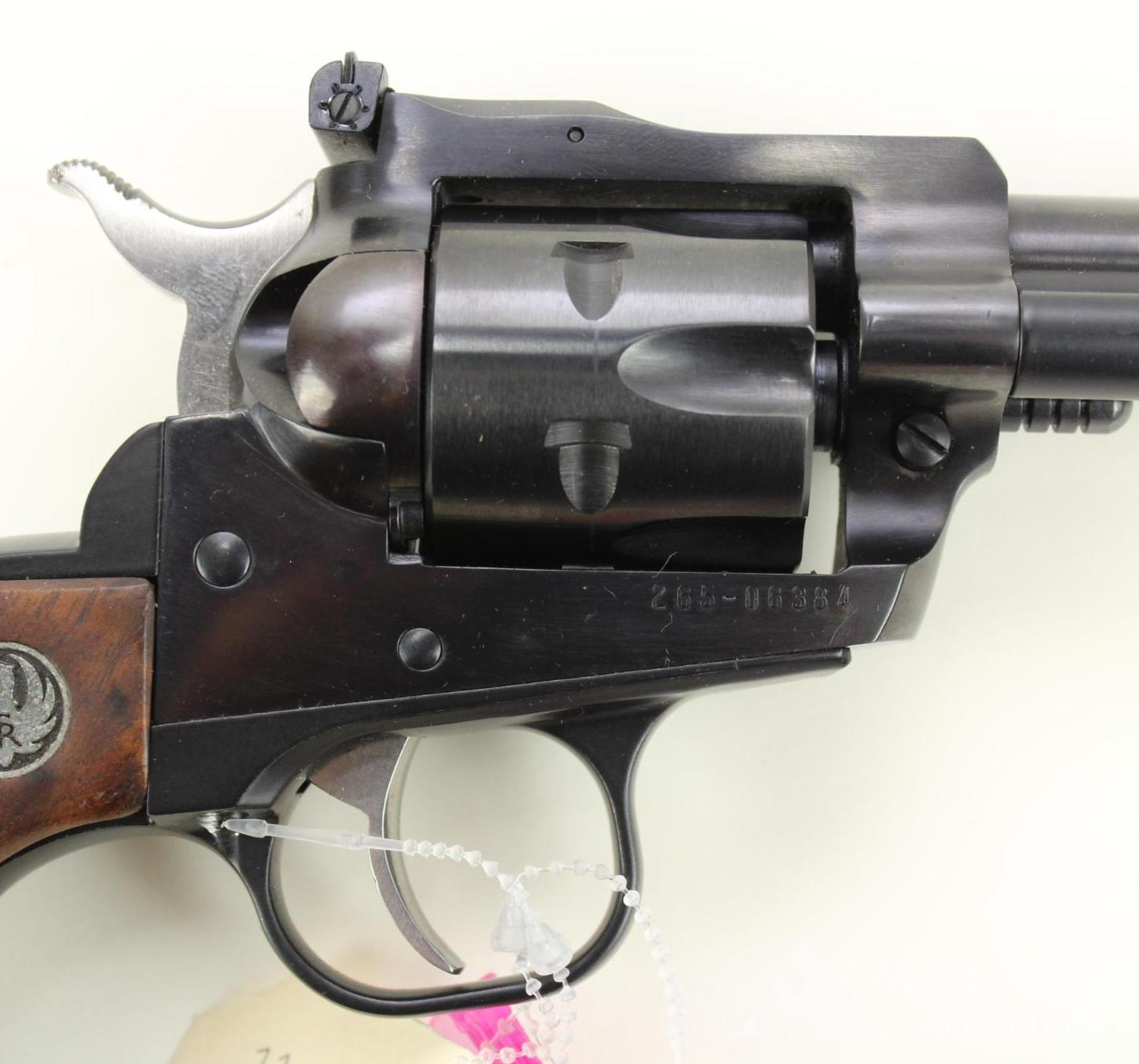 Ruger New Model Single-Six single action revolver.