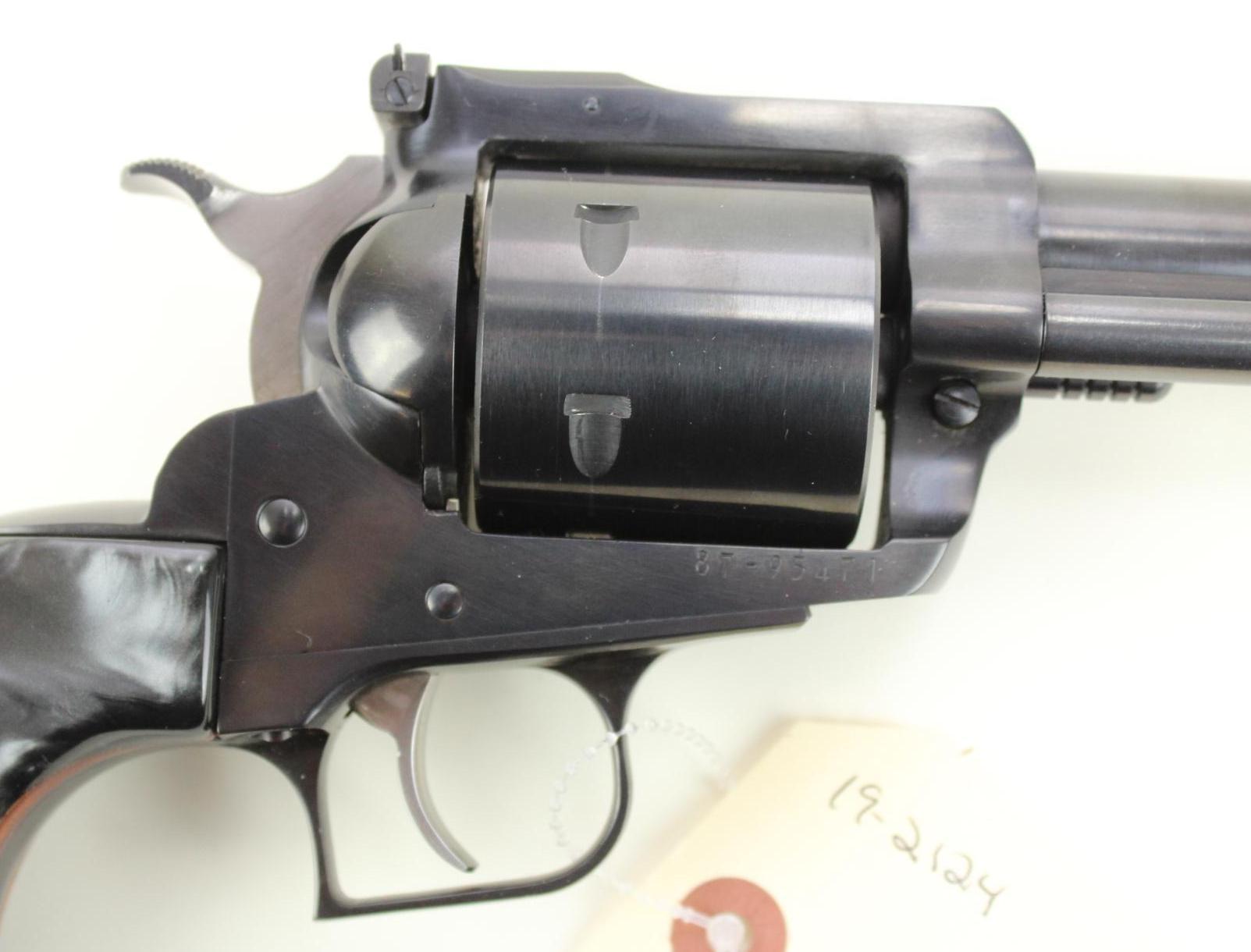 Ruger New Model Super Blackhawk single action revolver.