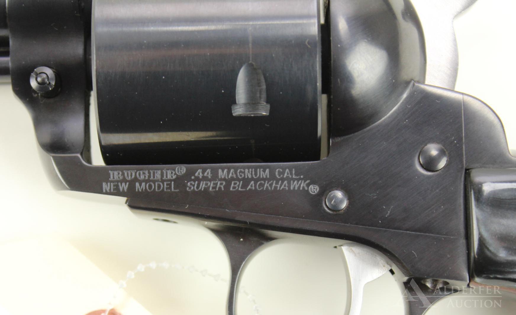 Ruger New Model Super Blackhawk single action revolver.