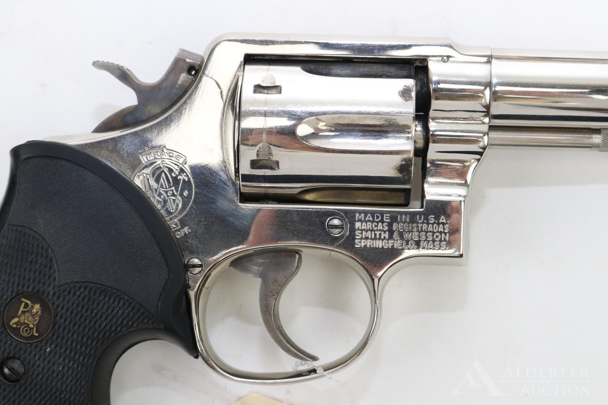 Smith & Wesson 13-1 double action revolver.