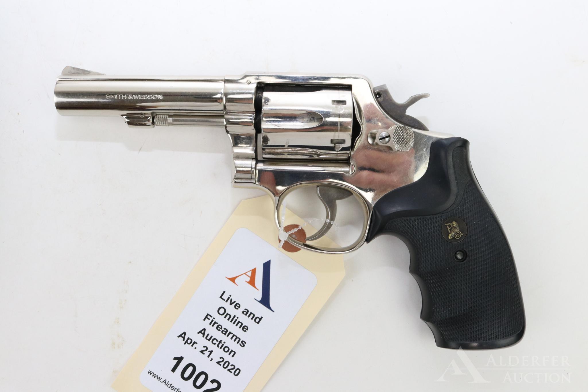 Smith & Wesson 13-1 double action revolver.