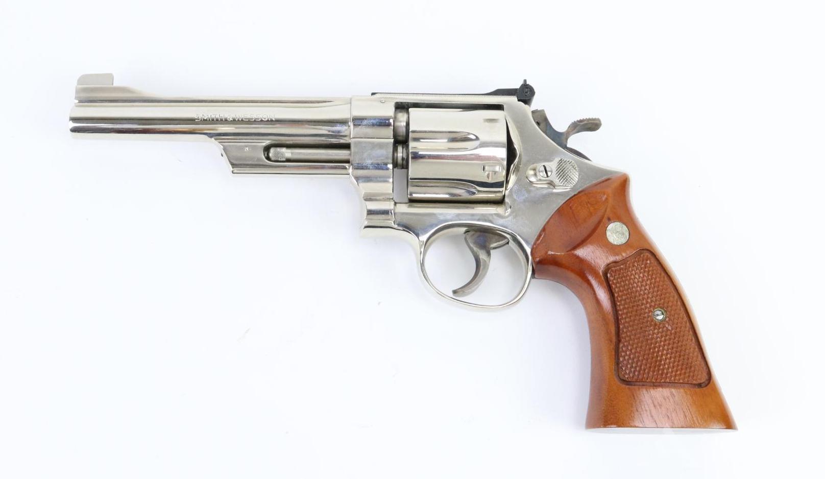 Smith & Wesson 27-2 double action revolver.