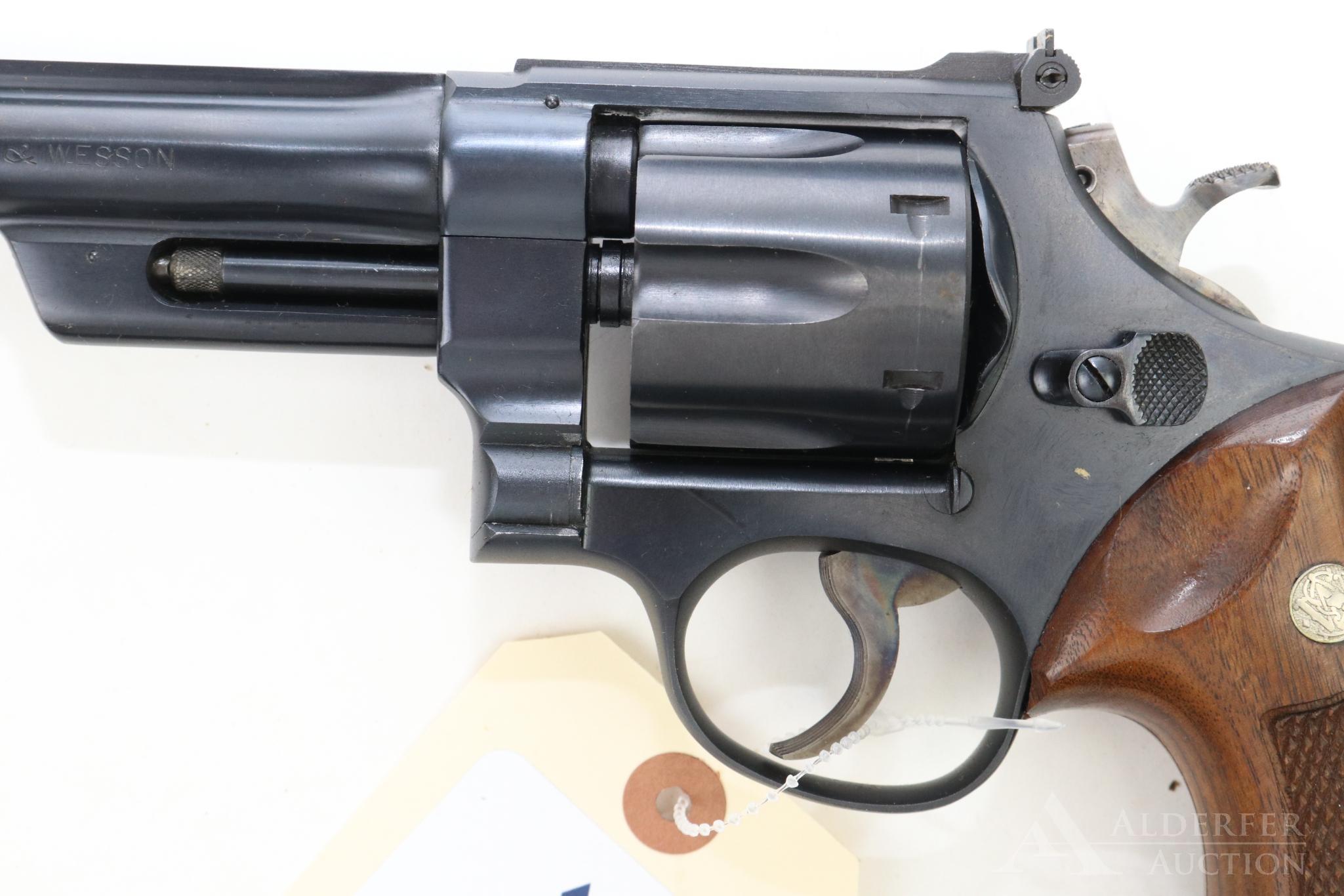 Smith & Wesson 28 Highway Patrolman double action revolver.