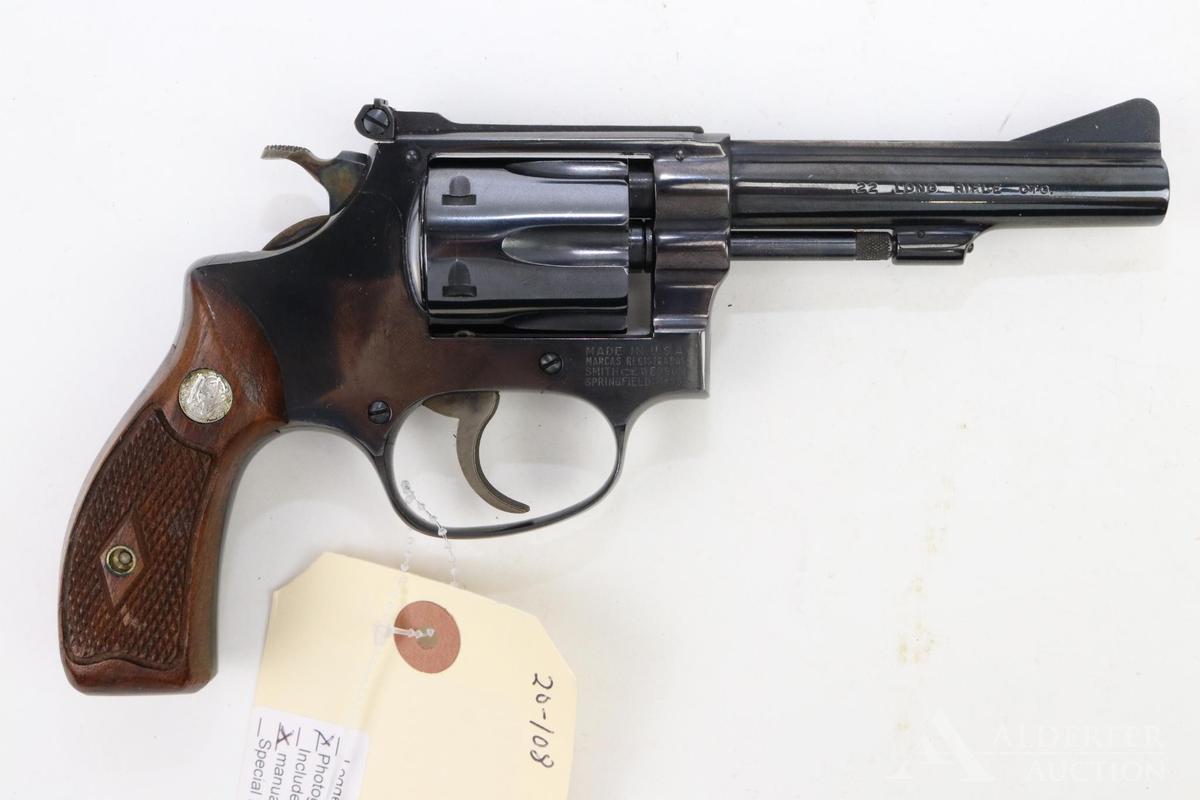 Smith & Wesson 34-1 double action revolver.