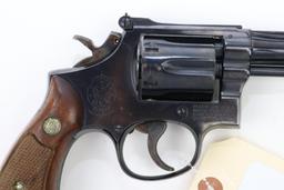 Smith & Wesson 15-3 double action revolver.
