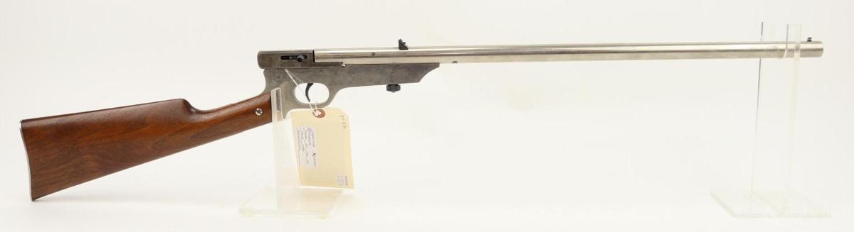 HM Quackenbush Safety Rifle smooth bore single shot rifle.