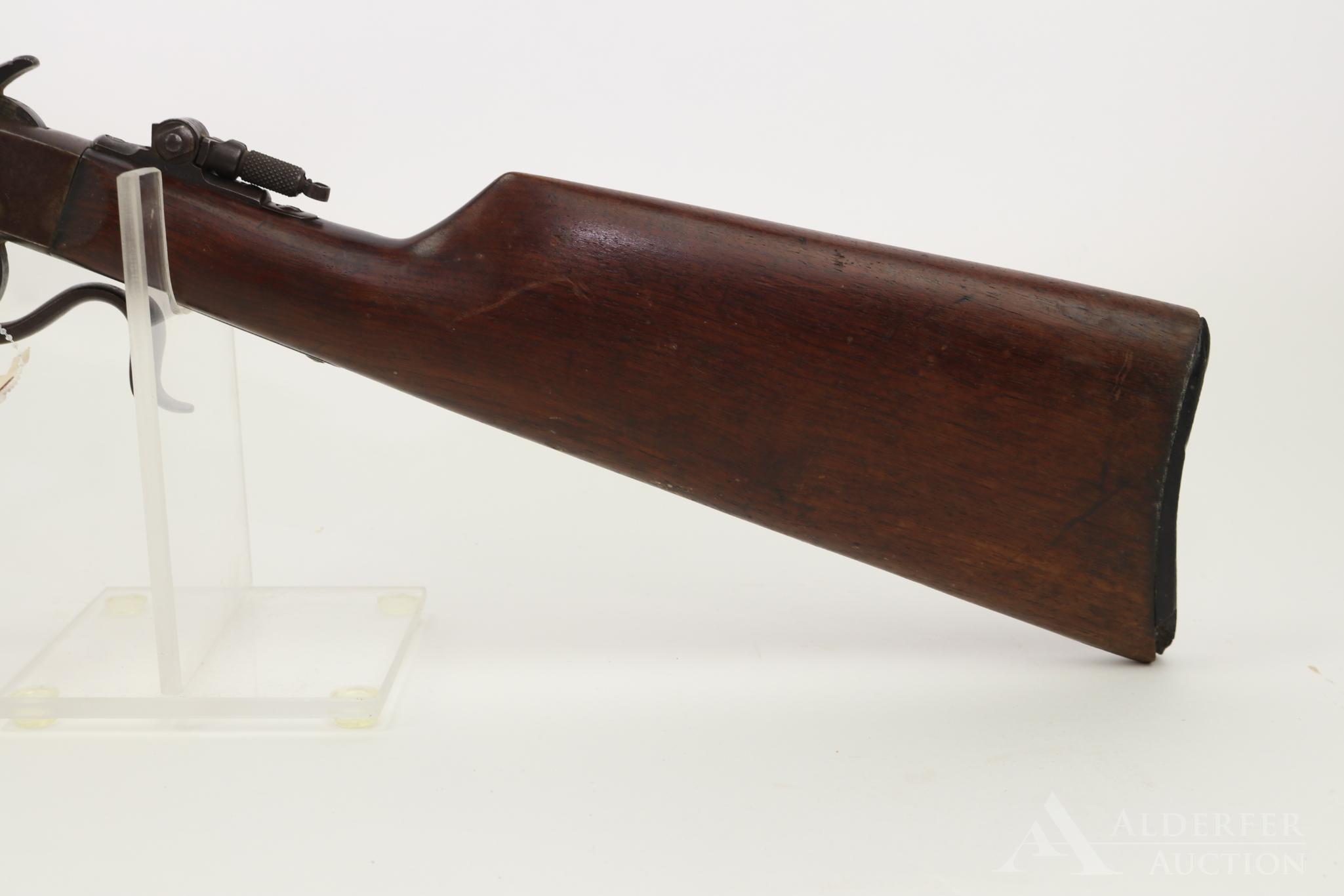 J. Stevens A&T Co. 1894 Ideal single shot falling block rifle.