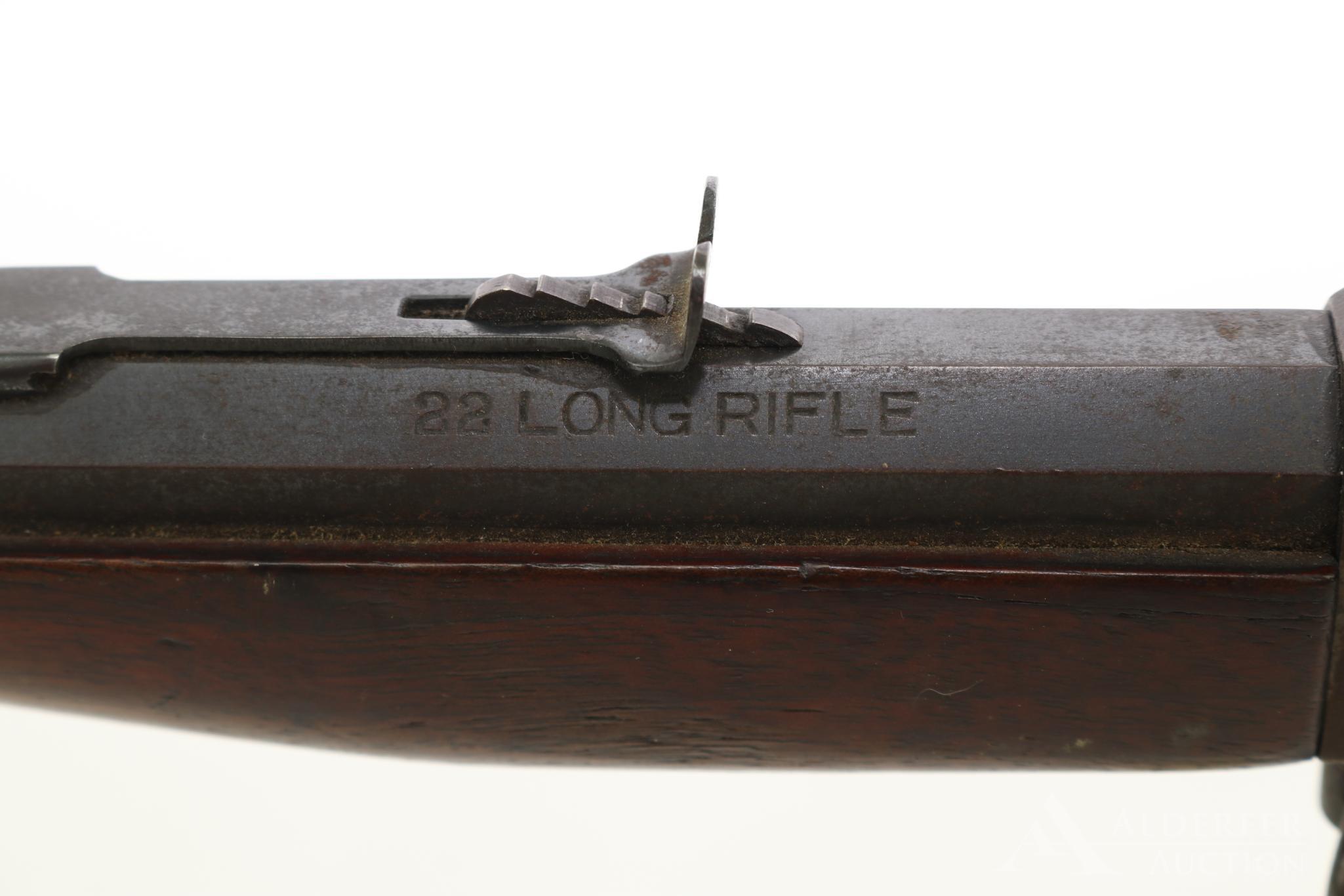 J. Stevens A&T Co. Favorite single shot falling block rifle.