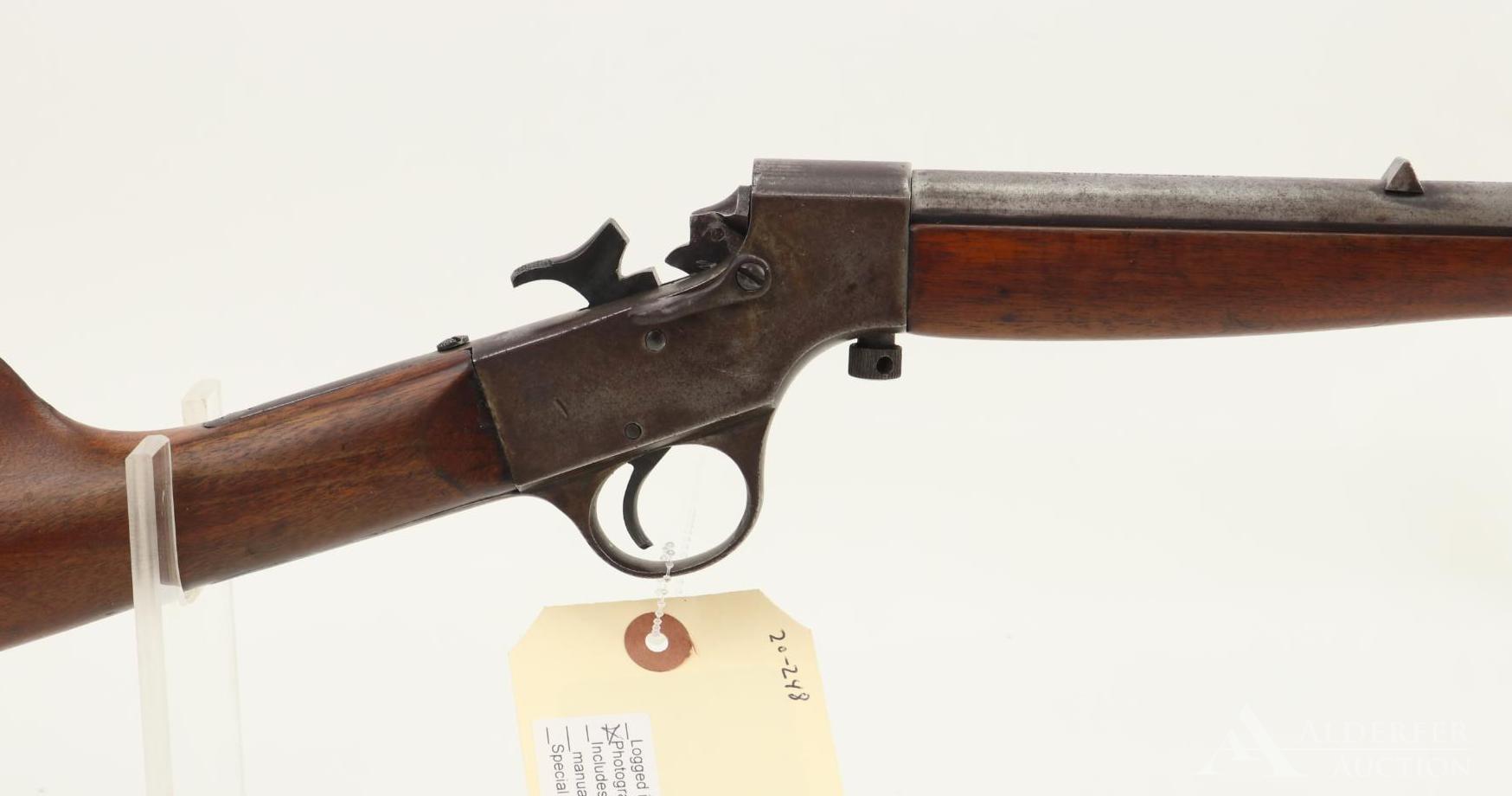 J. Stevens Arms & Tool Co. Crackshot side lever single shot rifle.