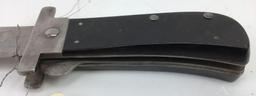 US WWII Army Air Force Folding Survival Machete