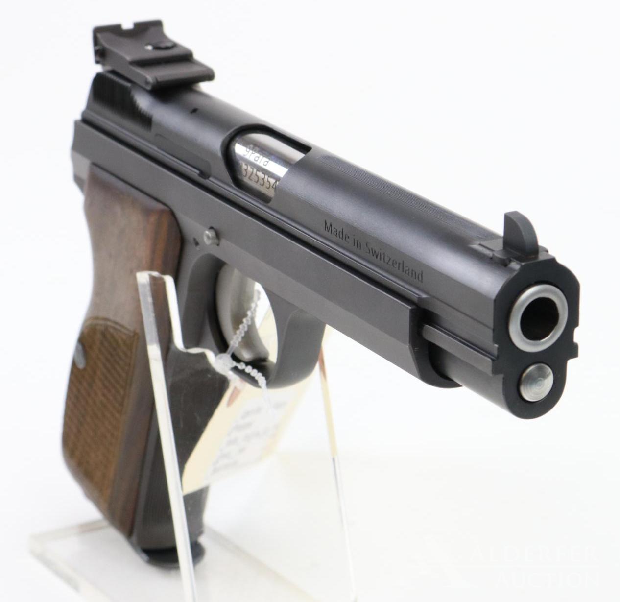 Sig Arms P-210 Heavy Frame Semi-Automatic Pistol.