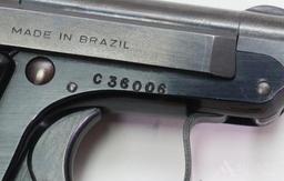 Beretta 950B Minx Semi-Automatic Pistol.