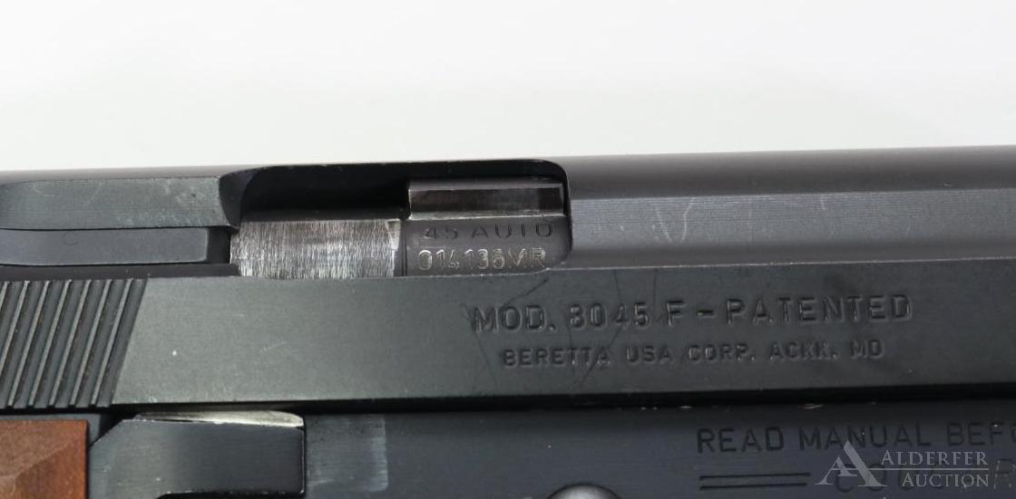Beretta Cougar 8045F Semi-Automatic Pistol.