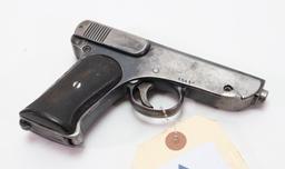 German Jager Pistole DRP ANGEM Semi-Automatic Pistol.