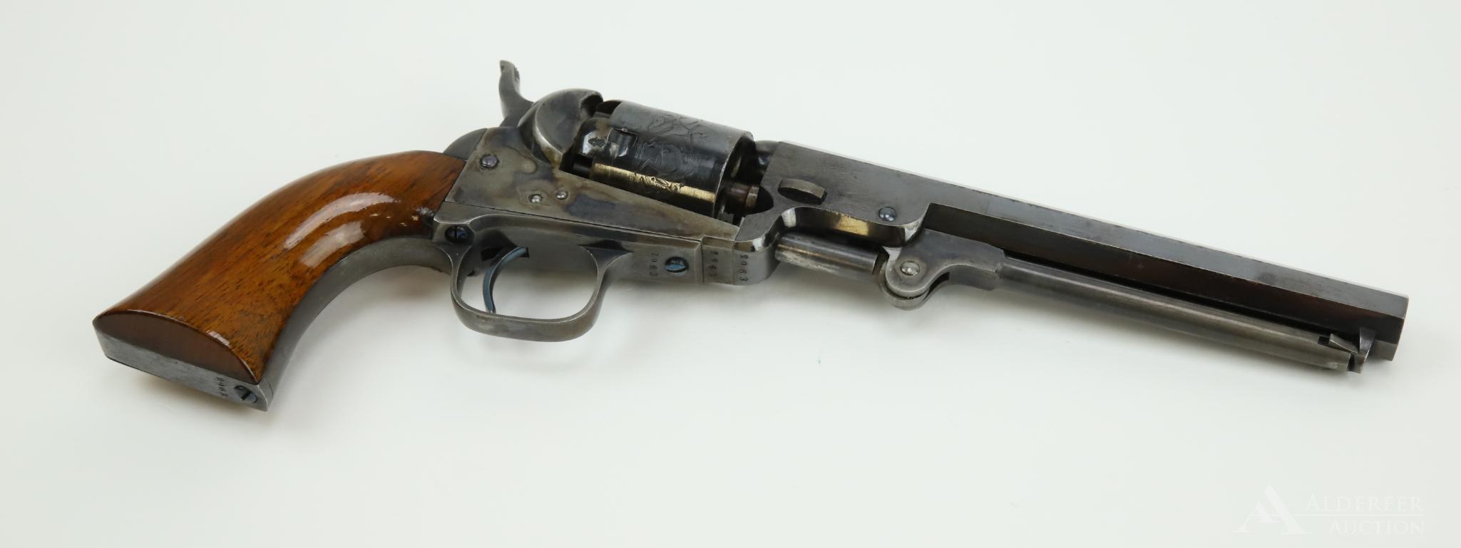 Cased Colt (London) Model 1849 Pocket Revolver with Accoutrements