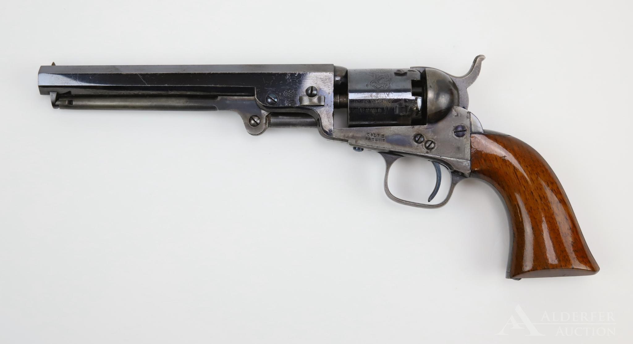 Cased Colt (London) Model 1849 Pocket Revolver with Accoutrements