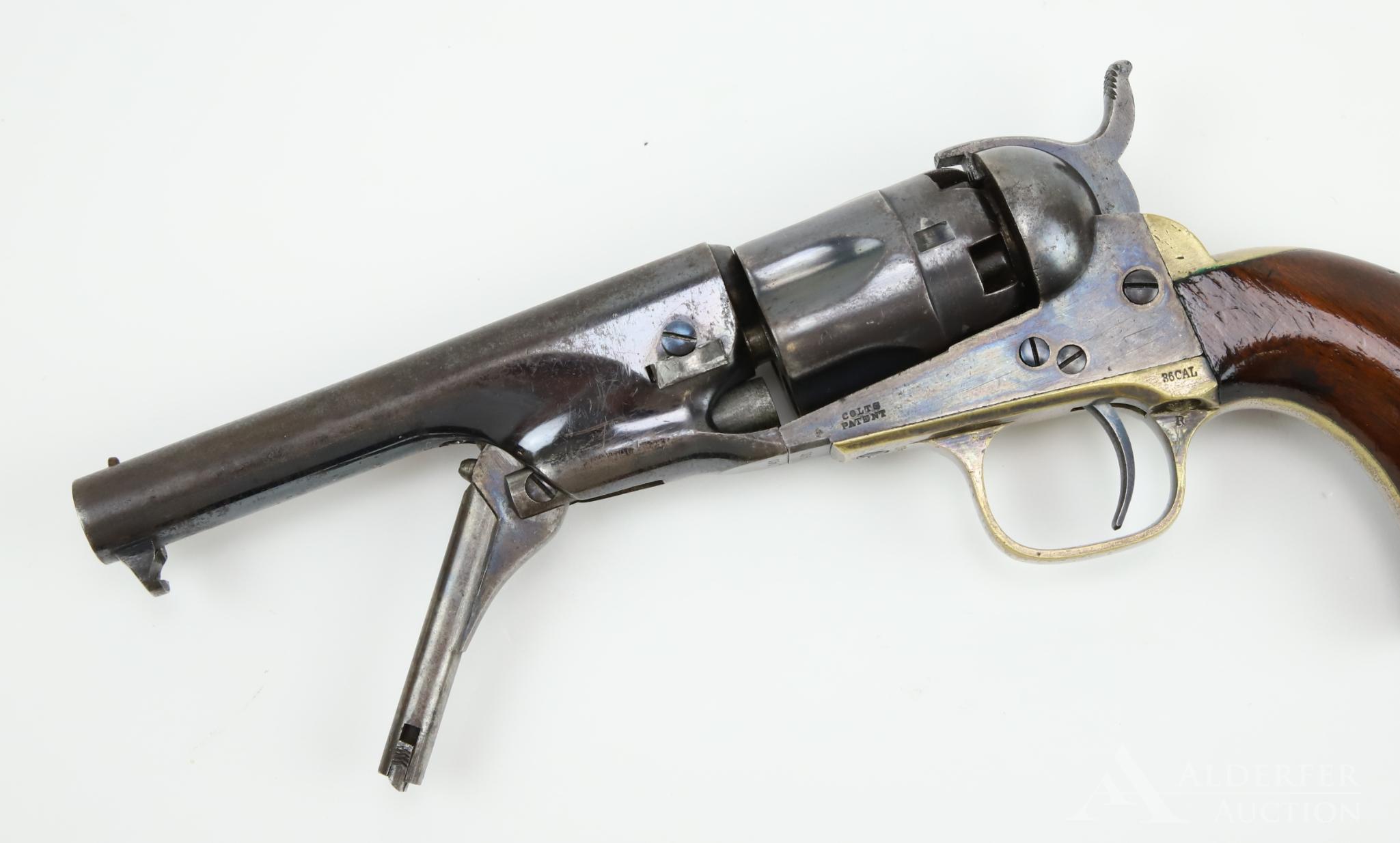 Cased Colt Model 1862 Police Revolver with Accoutrements