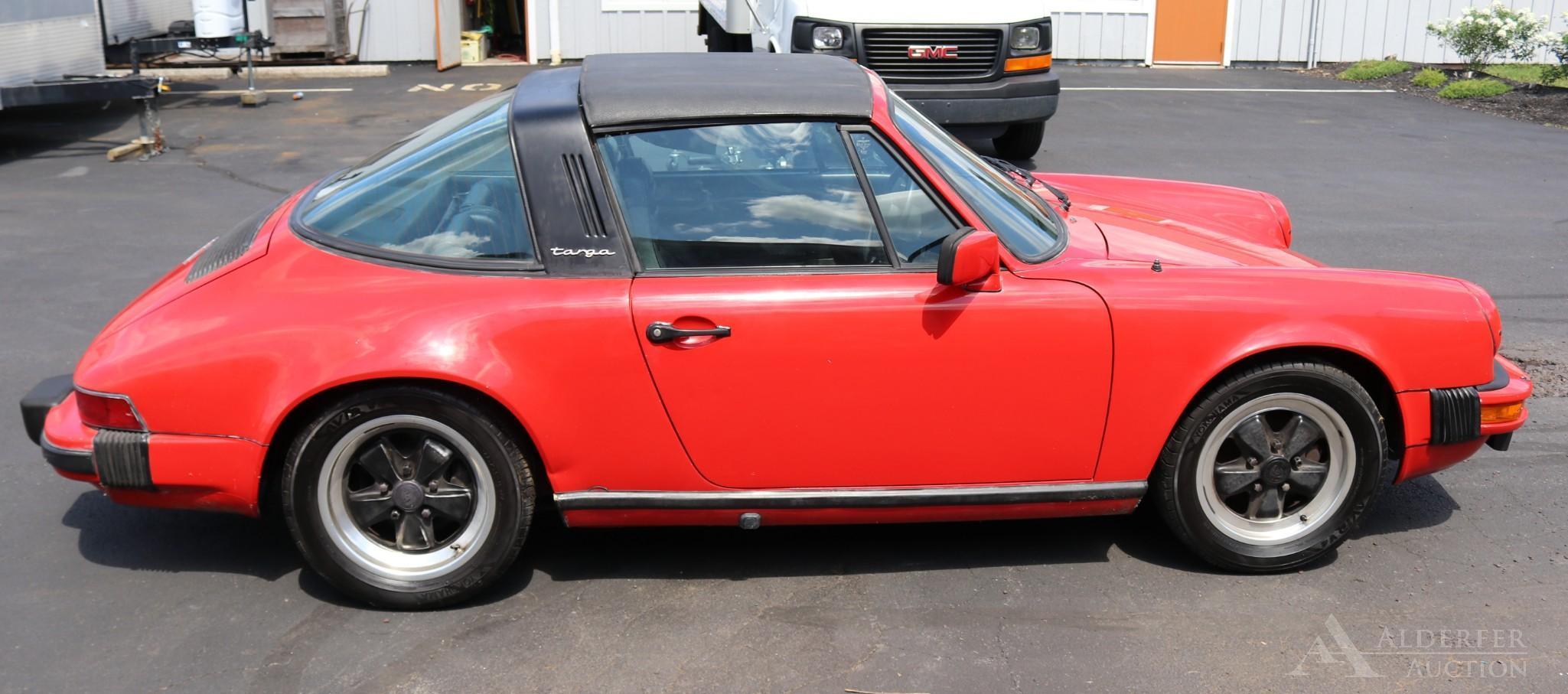 1983 Porsche 911 SC Targa