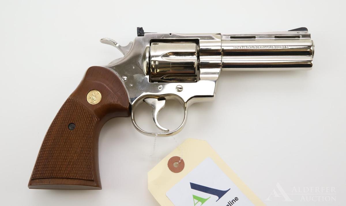 Colt Python double action revolver.