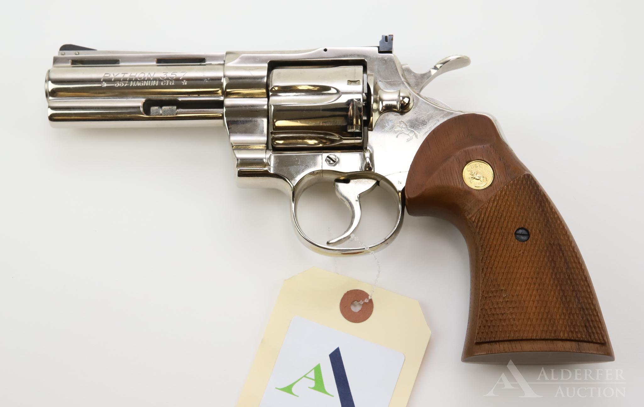 Colt Python double action revolver.