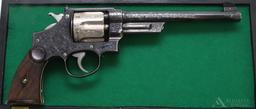 Smith & Wesson Hand Ejector double action revolver.