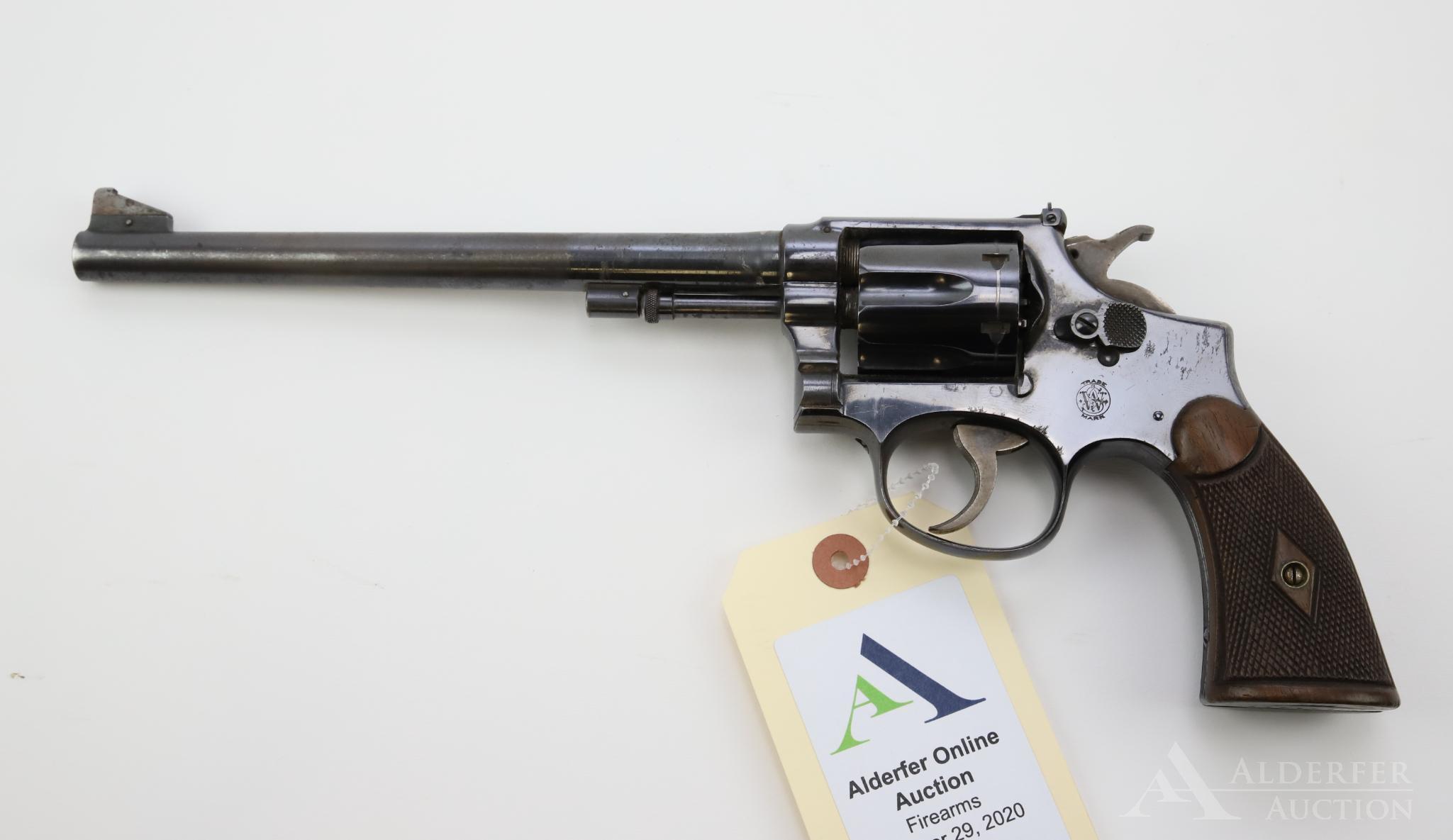 Smith & Wesson Hand Ejector double action revolver.