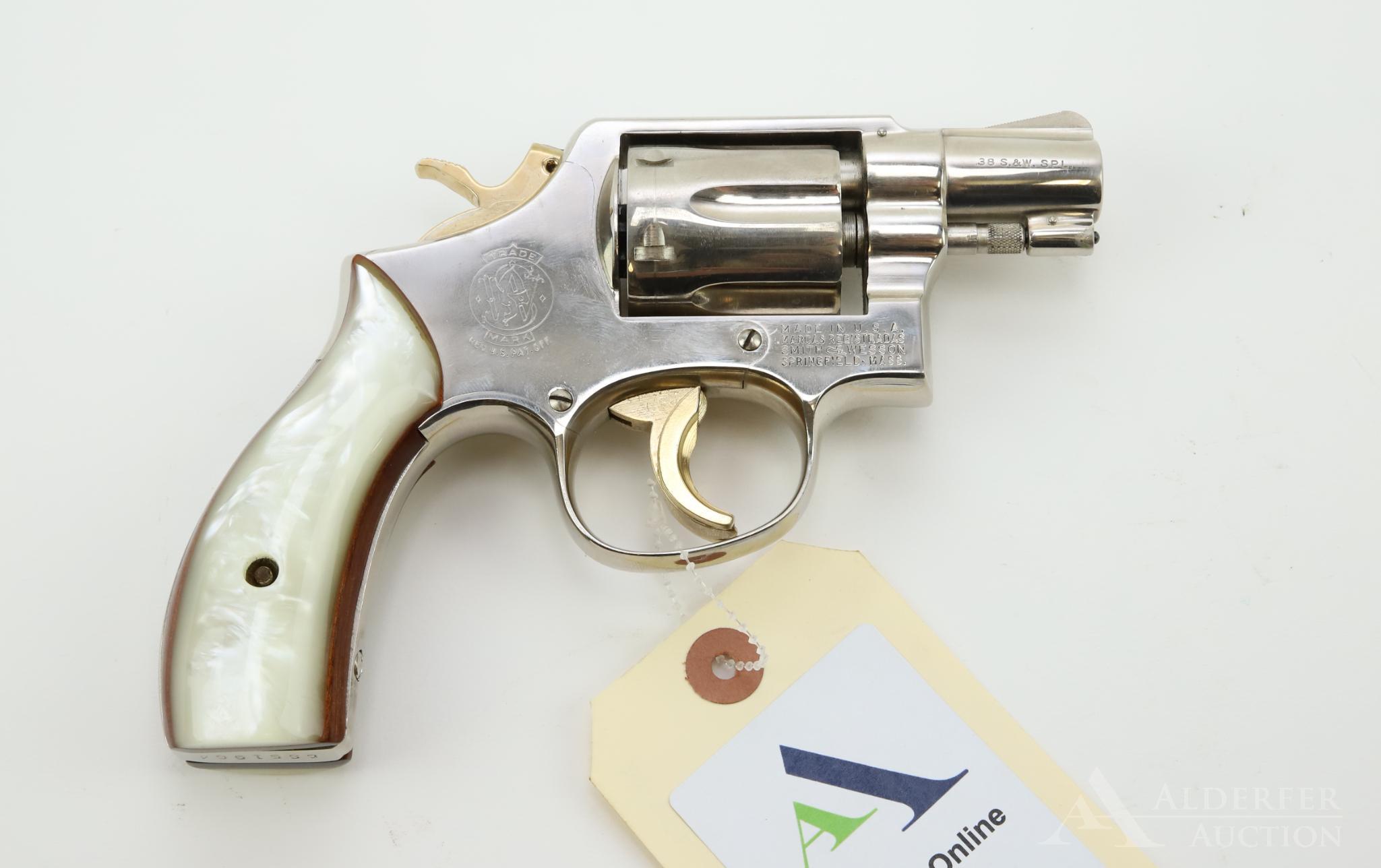 Smith & Wesson 10-5 double action revolver.