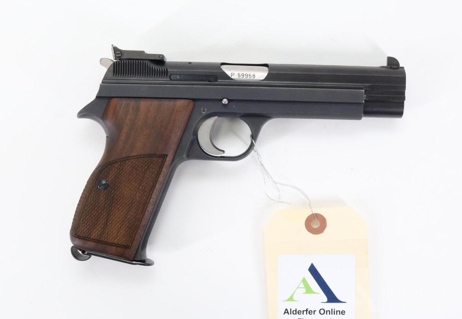 Sig Neuhausen P210-6 semi auto target pistol