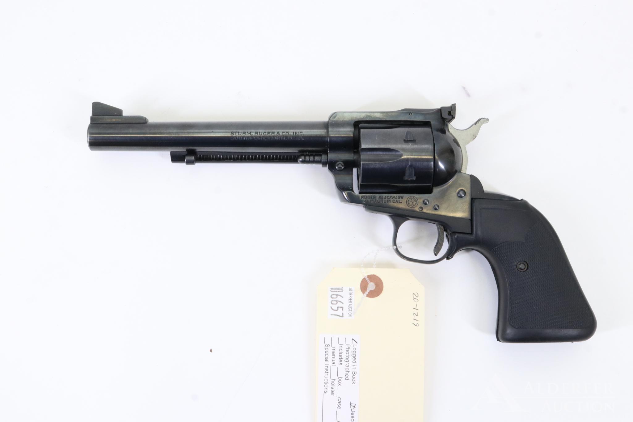 Ruger Blackhawk Single Action Revolver