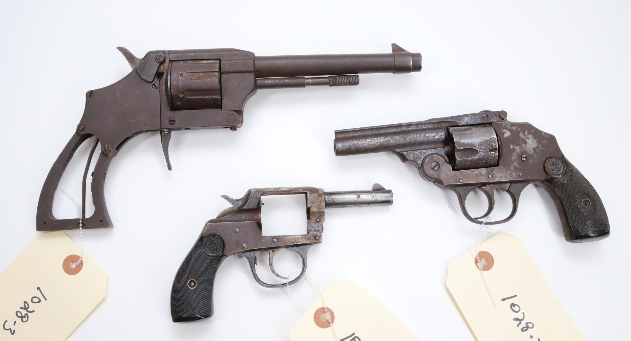 3 Revolvers For Parts or Repair