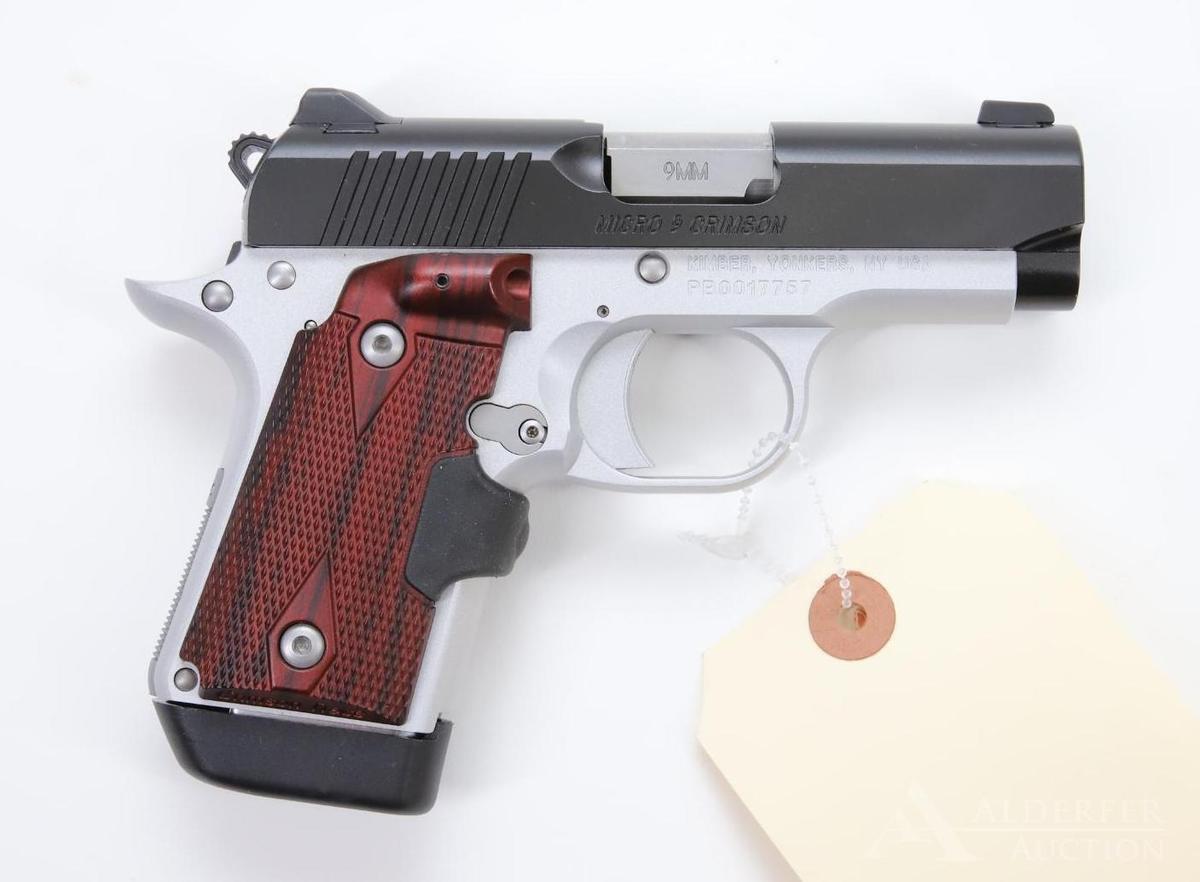 Kimber Micro 9 Crimson Carry Semi Automatic Pistol