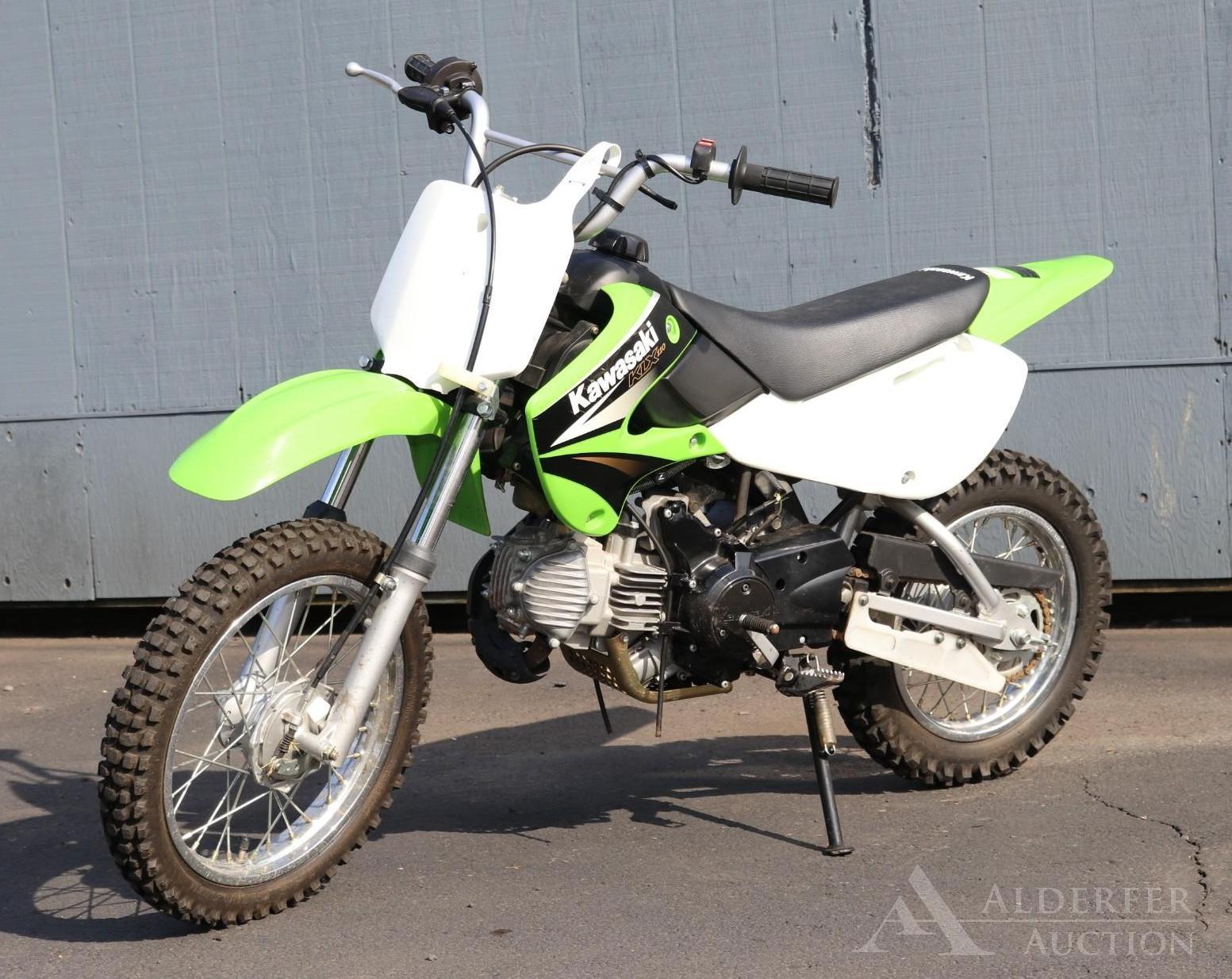 2004 Kawasaki KLX110 Motorcycle