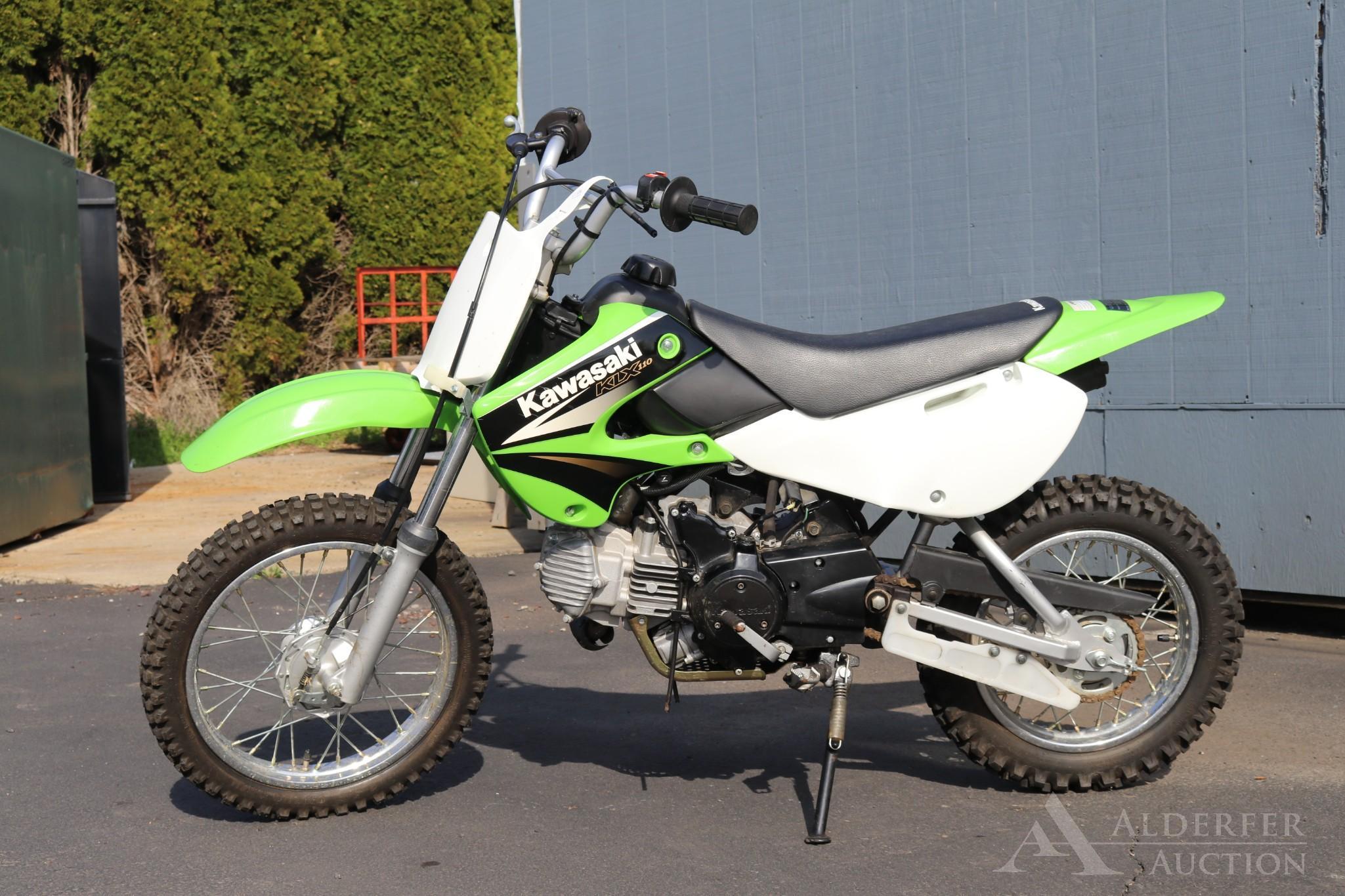 2004 Kawasaki KLX110 Motorcycle