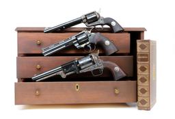 Colt American Heritage Bicentennial 1776-1976 3 Gun Cased Set