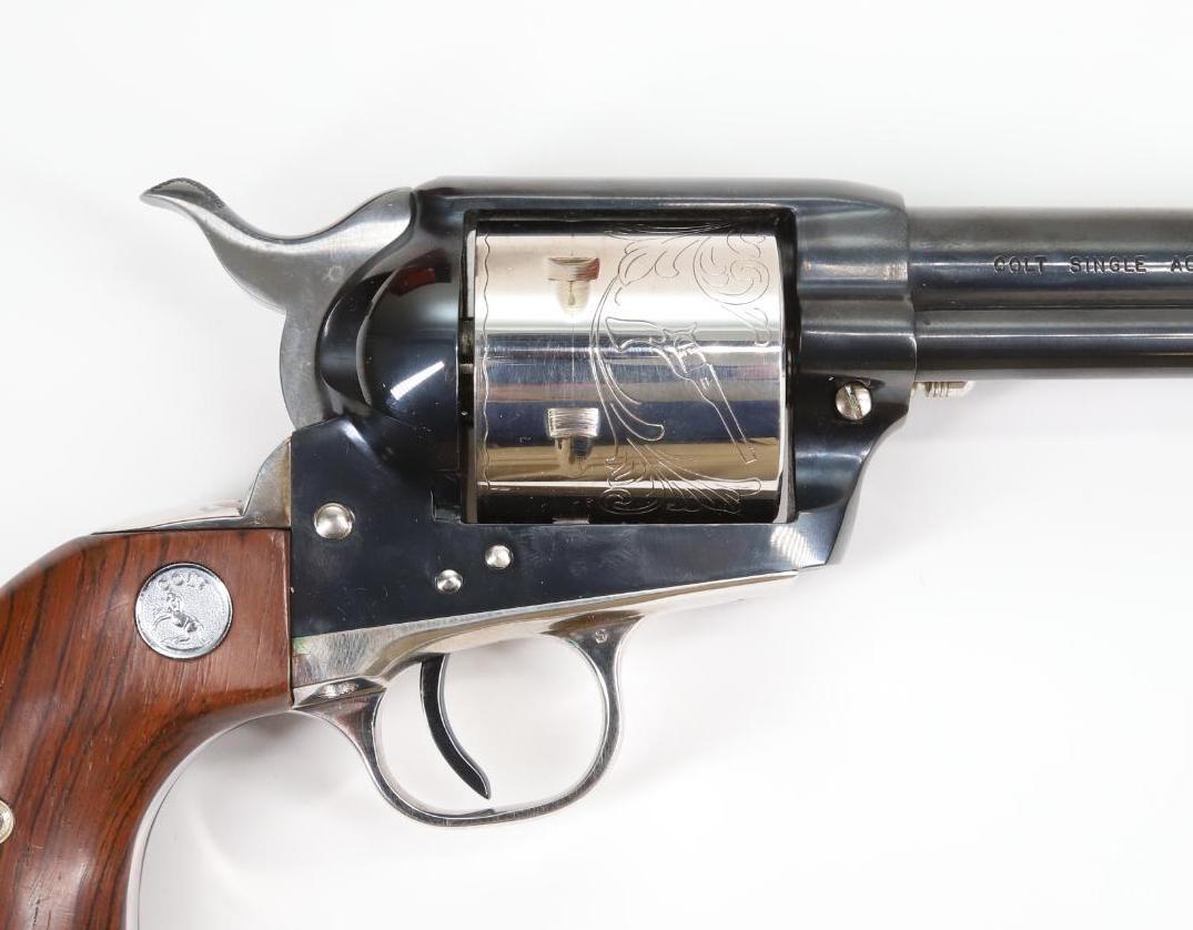 Colt Single Action Army Col. Sam Colt Sesquicentennial Commemorative Revolver Cased Set