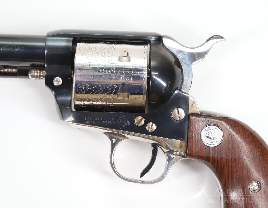 Colt Single Action Army Col. Sam Colt Sesquicentennial Commemorative Revolver Cased Set