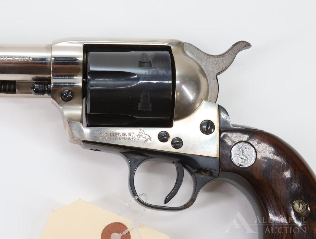 Colt Single Action Army NJ Tercentenary Commemorative Revolver
