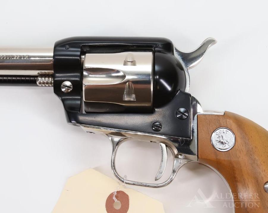 Colt Frontier Scout Lawman Series Wyatt Earp Commemorative Single Action Revolver Cased Set