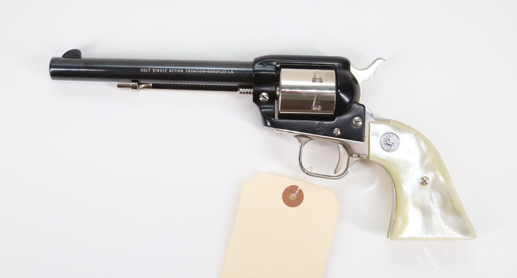 Colt Frontier Scout Lawman Series Wild Bill Hickok Commemorative Single Action Revolver Cased Set