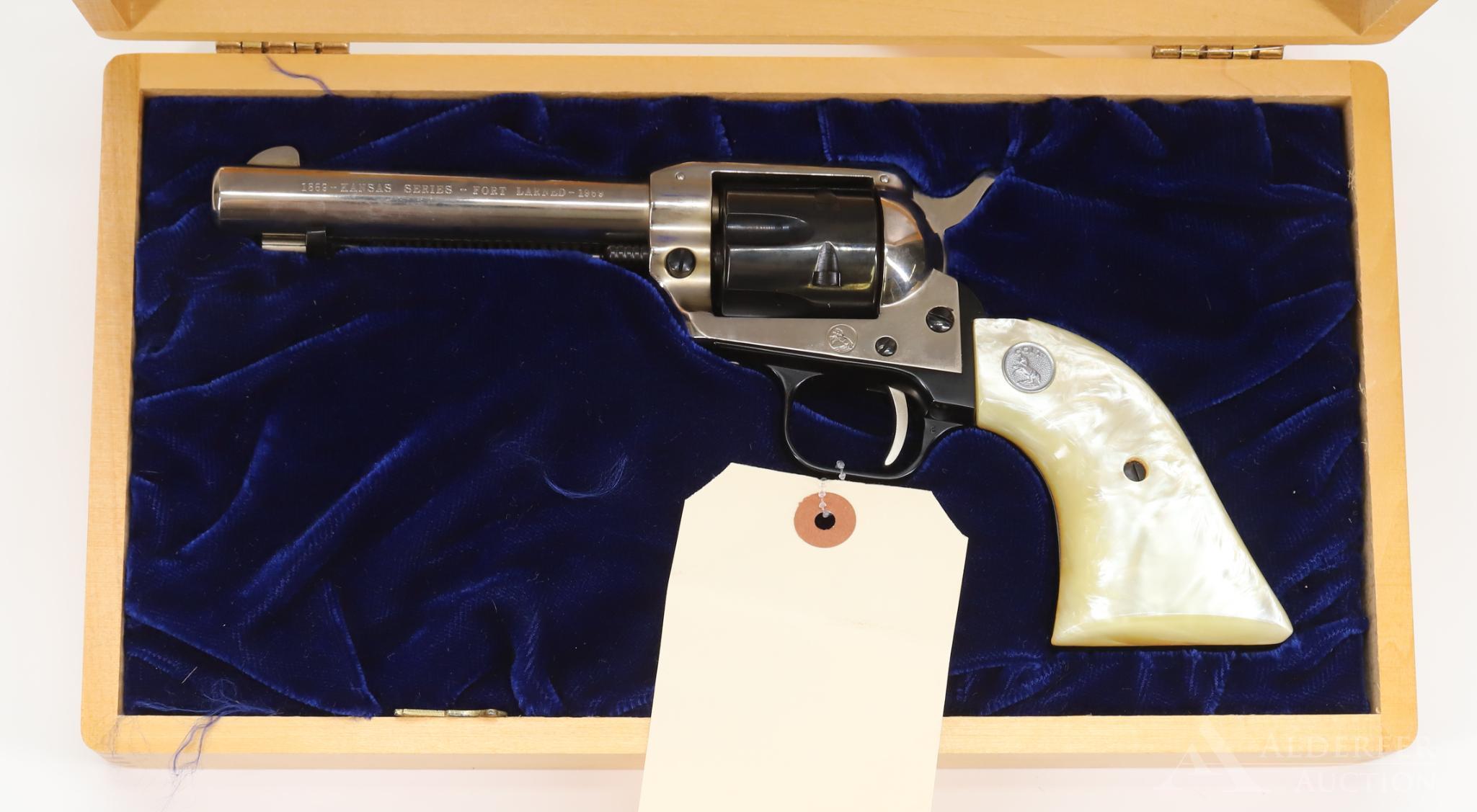 Colt Frontier Scout Kansas Series Fort Larned 1869-1969 Single Action Revolver Cased Set